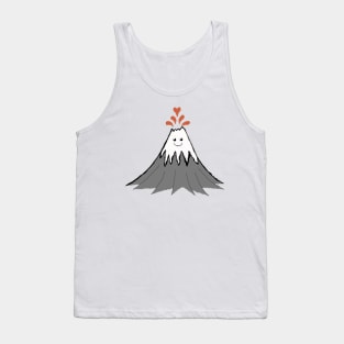 Cute Volcano Tank Top